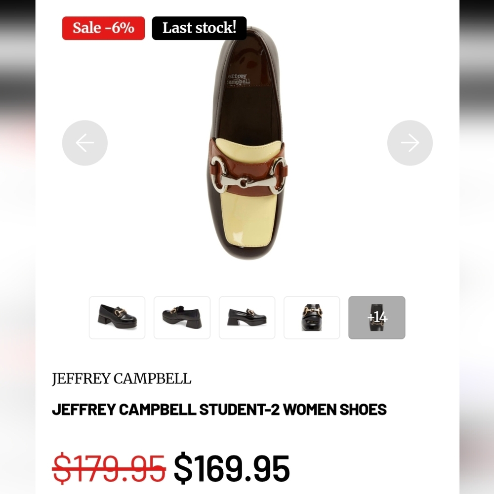 New JEFFREY CAMPBELL STUDENT-2 WOMEN SHOES